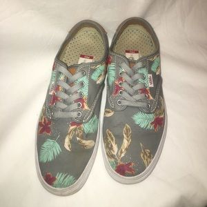 Hawaiian Vans Size 8.5- Good Condition